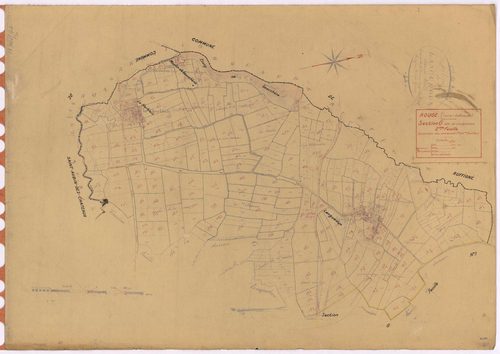 Rougé - Section G2 Languedun (section de) ; 178-469