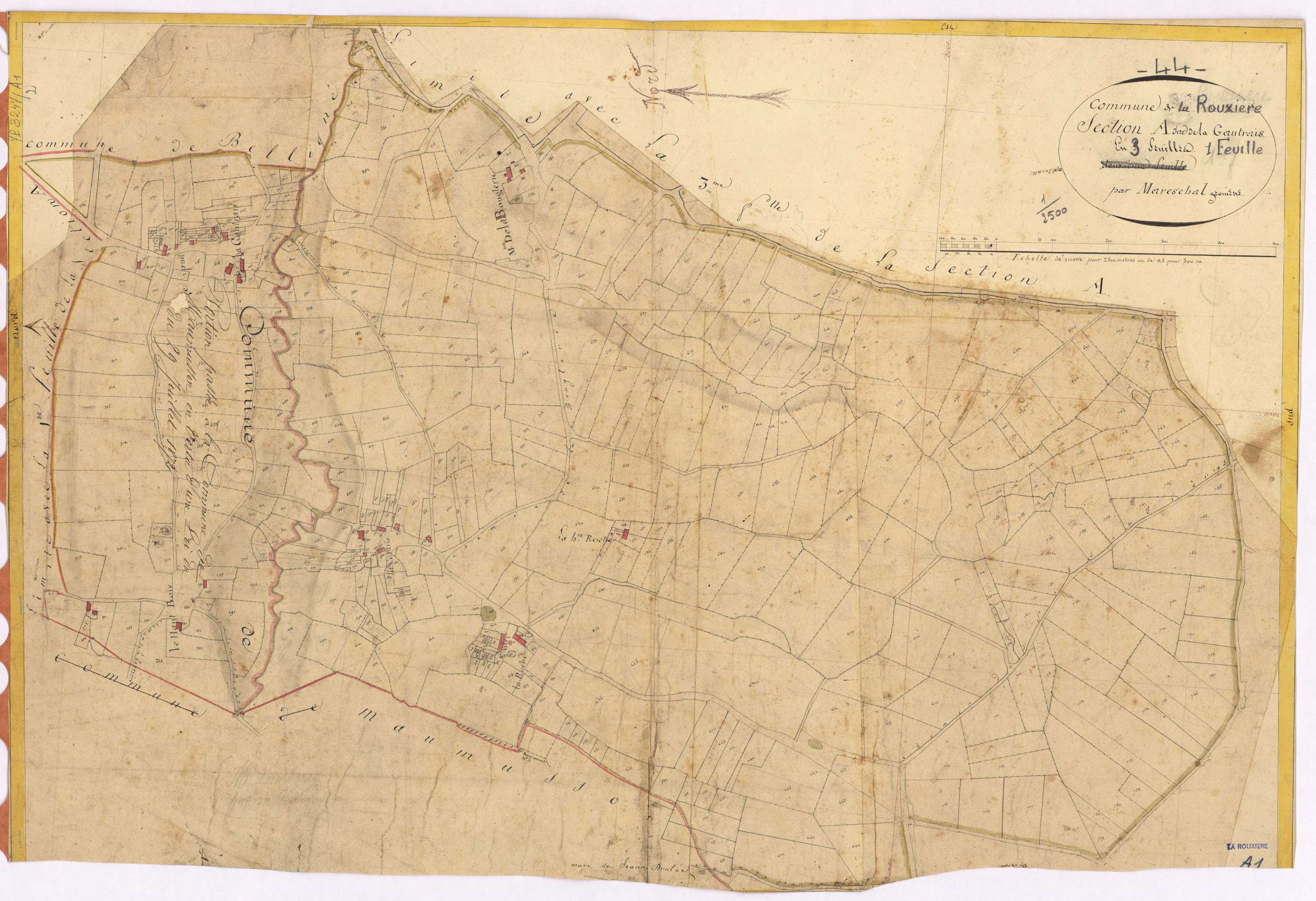 La Rouxière - Section A1 Gautrais (section de La)