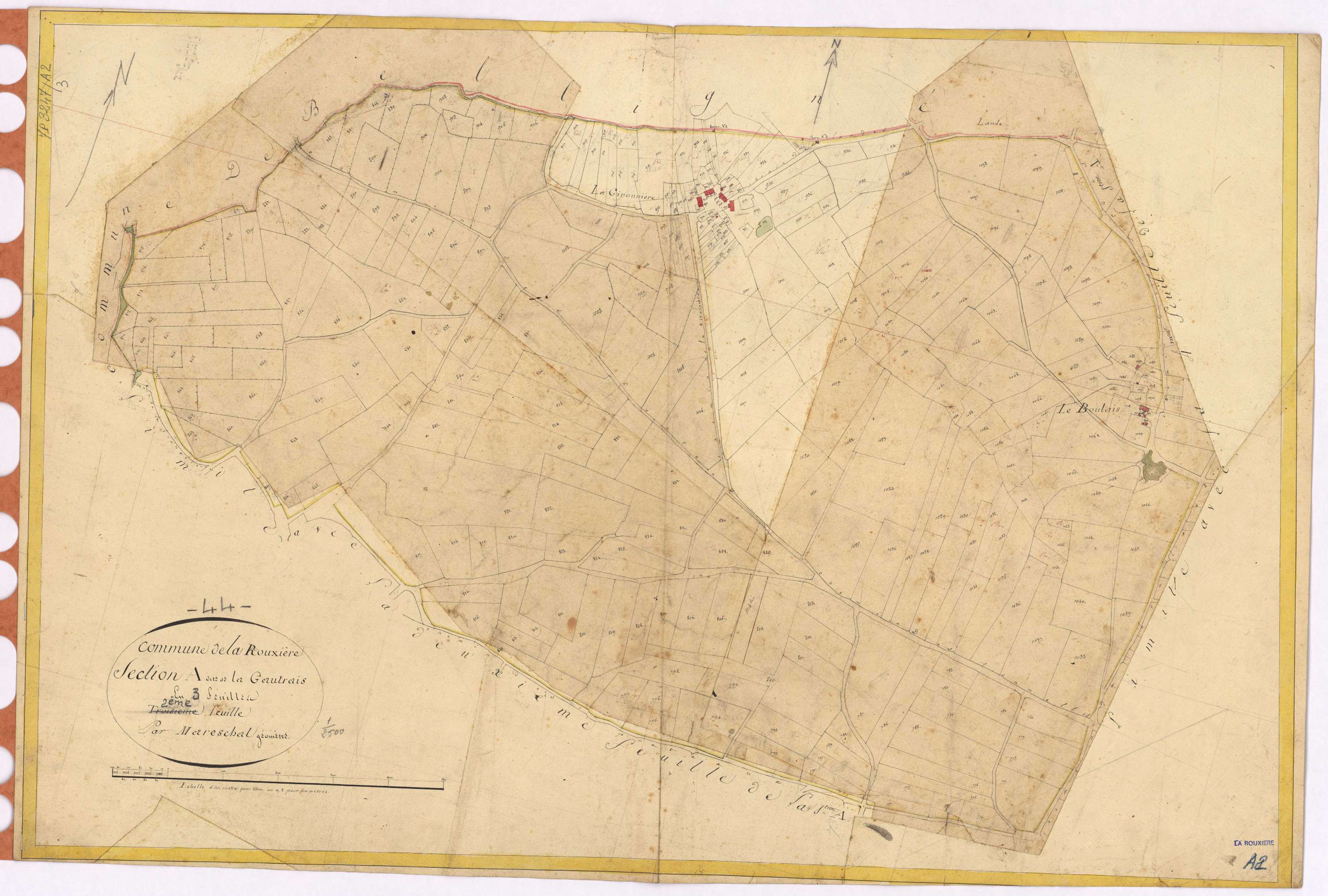 La Rouxière - Section A2 Gautrais (section de La)