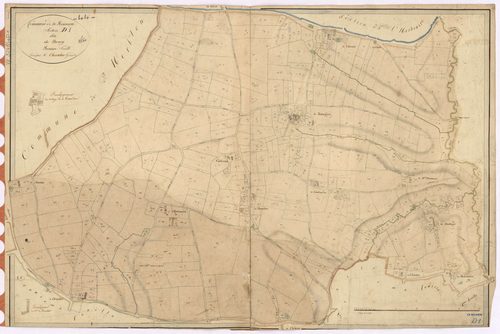 La Rouxière - Section D1 Bourg (section du)