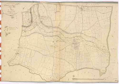 La Rouxière - Section D2 Bourg (section du)