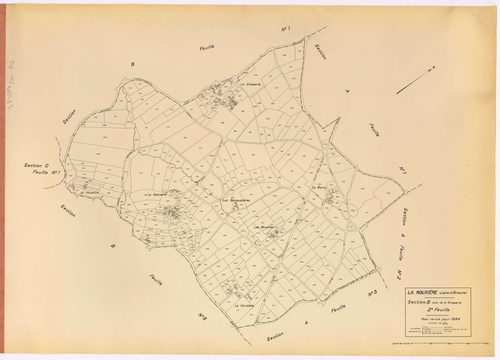 La Rouxière - Section B2 Grasserie (section de La) ; 156-513