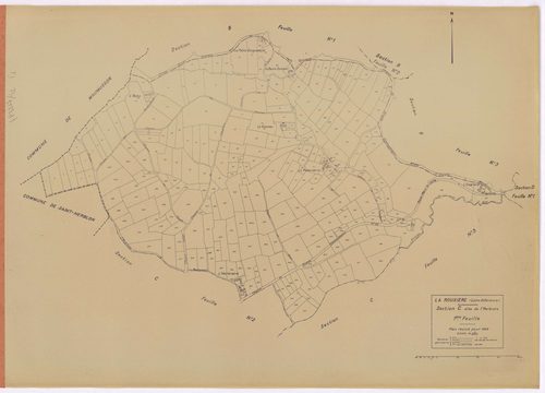 La Rouxière - Section C1 Herbraire (section de l') ; 1-300