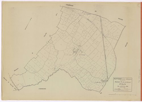 Ruffigné - Section H2 Bonneval (section de) ; 350-574