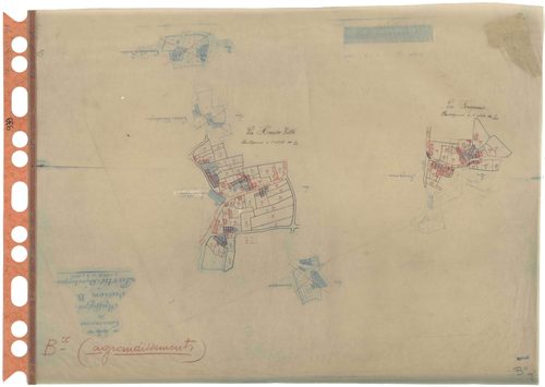Ruffigné - Section B (développement) Haute-Ville (section de La) . 1-630 . développement des villages de La Haute-Ville et de La Forgerais