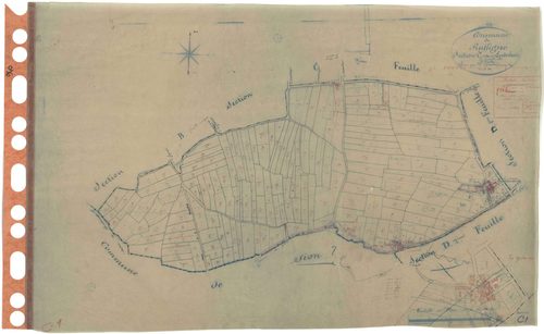 Ruffigné - Section C1 Entrehaie (section de l') . 1-209