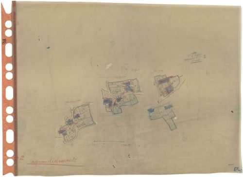 Ruffigné - Section E2 (développement) Tressais (section de La) . 419-967 . développement des villages de La Grignordais, de La Giquelais et de La Grez