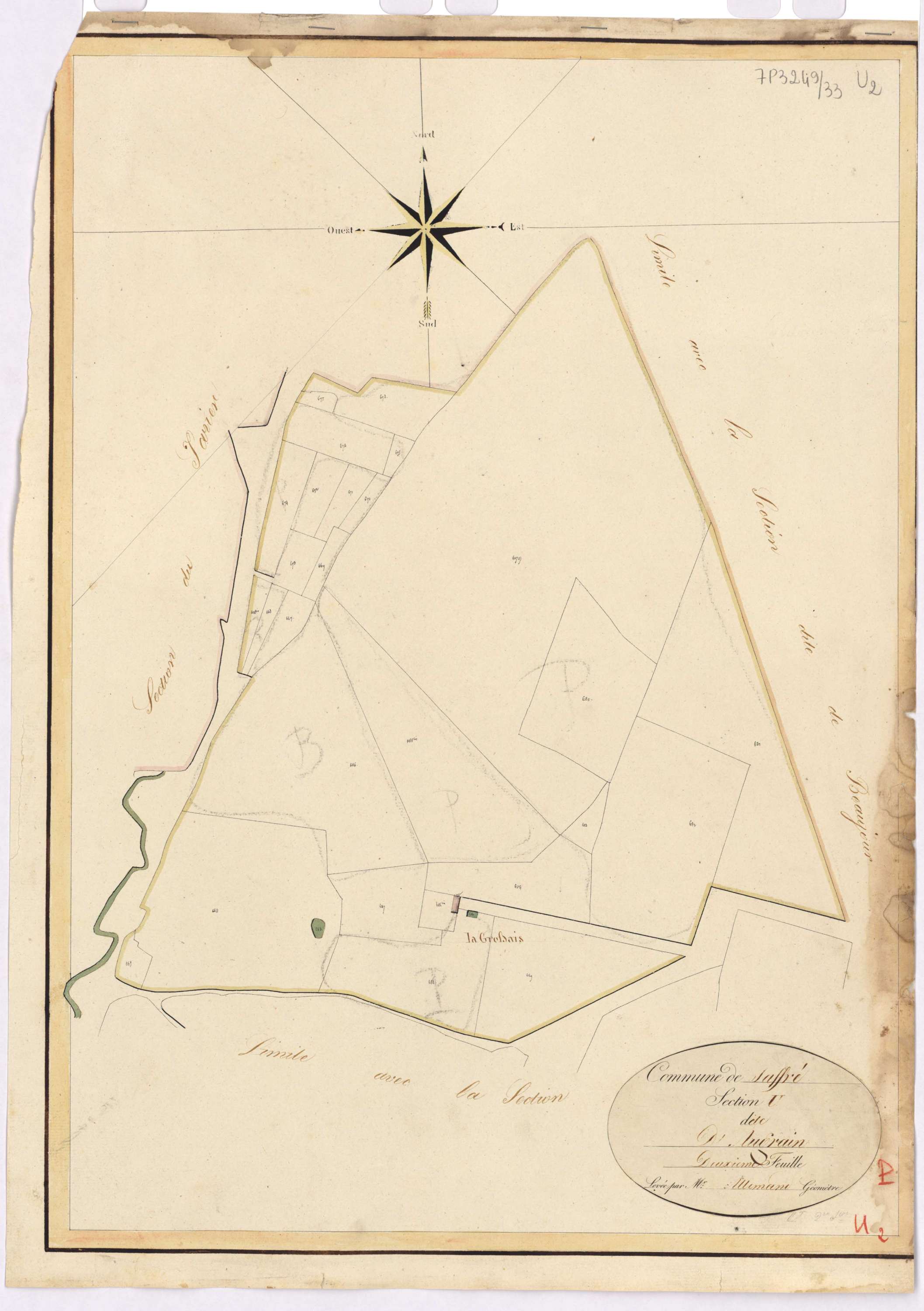 Saffré - Section U2 Augrain (section d')
