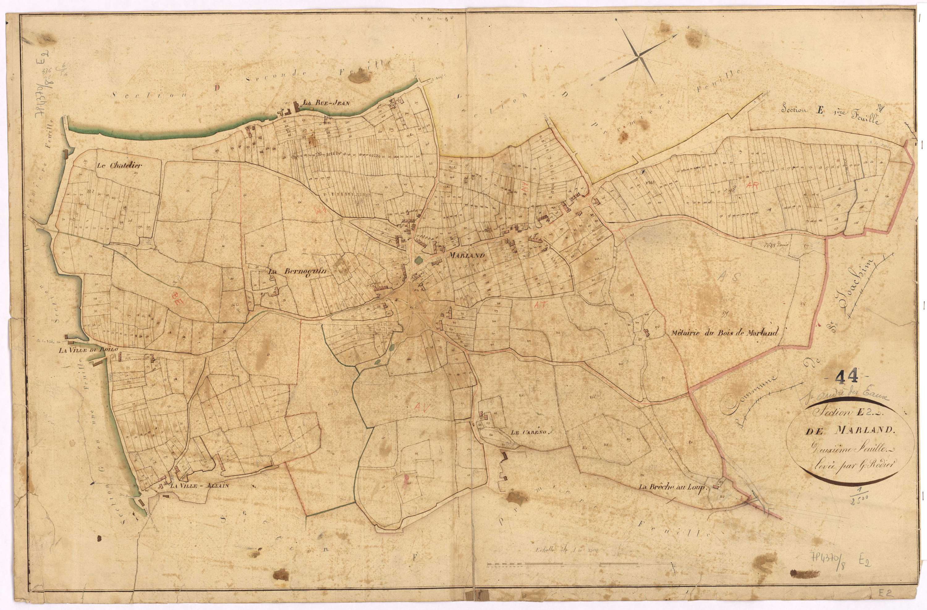 Saint-André-des-Eaux - Section E2 Marland (section de)
