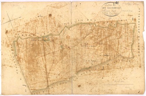 Saint-André-des-Eaux - Section I1 Saindenac (section de)