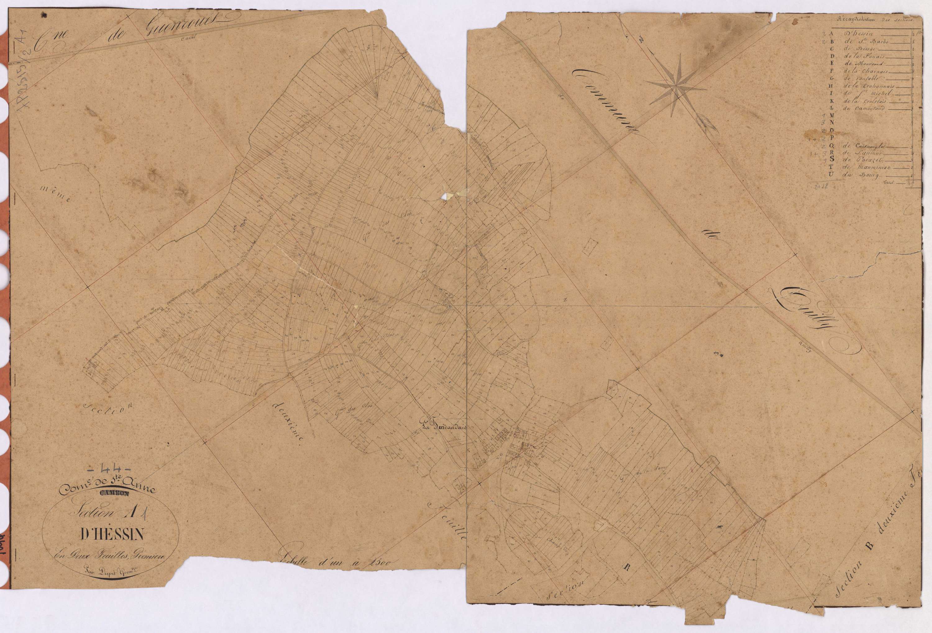 Sainte-Anne-sur-Brivet - Section A1 Héssin (section d')