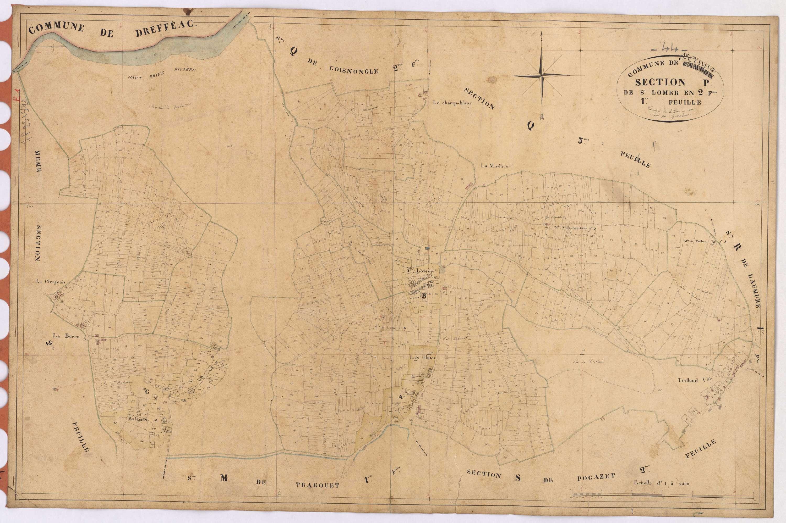 Sainte-Anne-sur-Brivet - Section P1 Saint-Lomer (section de)