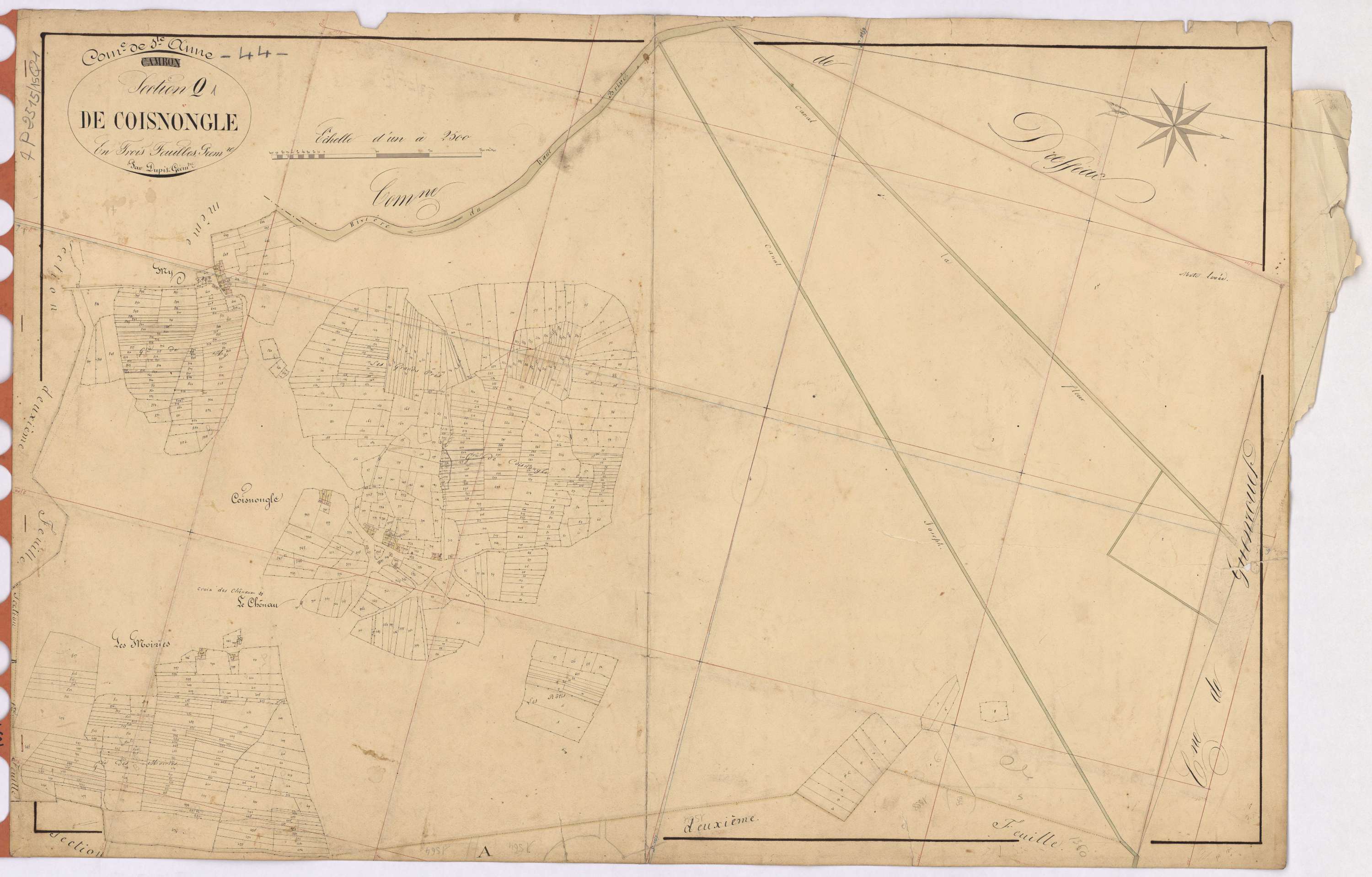Sainte-Anne-sur-Brivet - Section Q1 Coisnongle (section de)