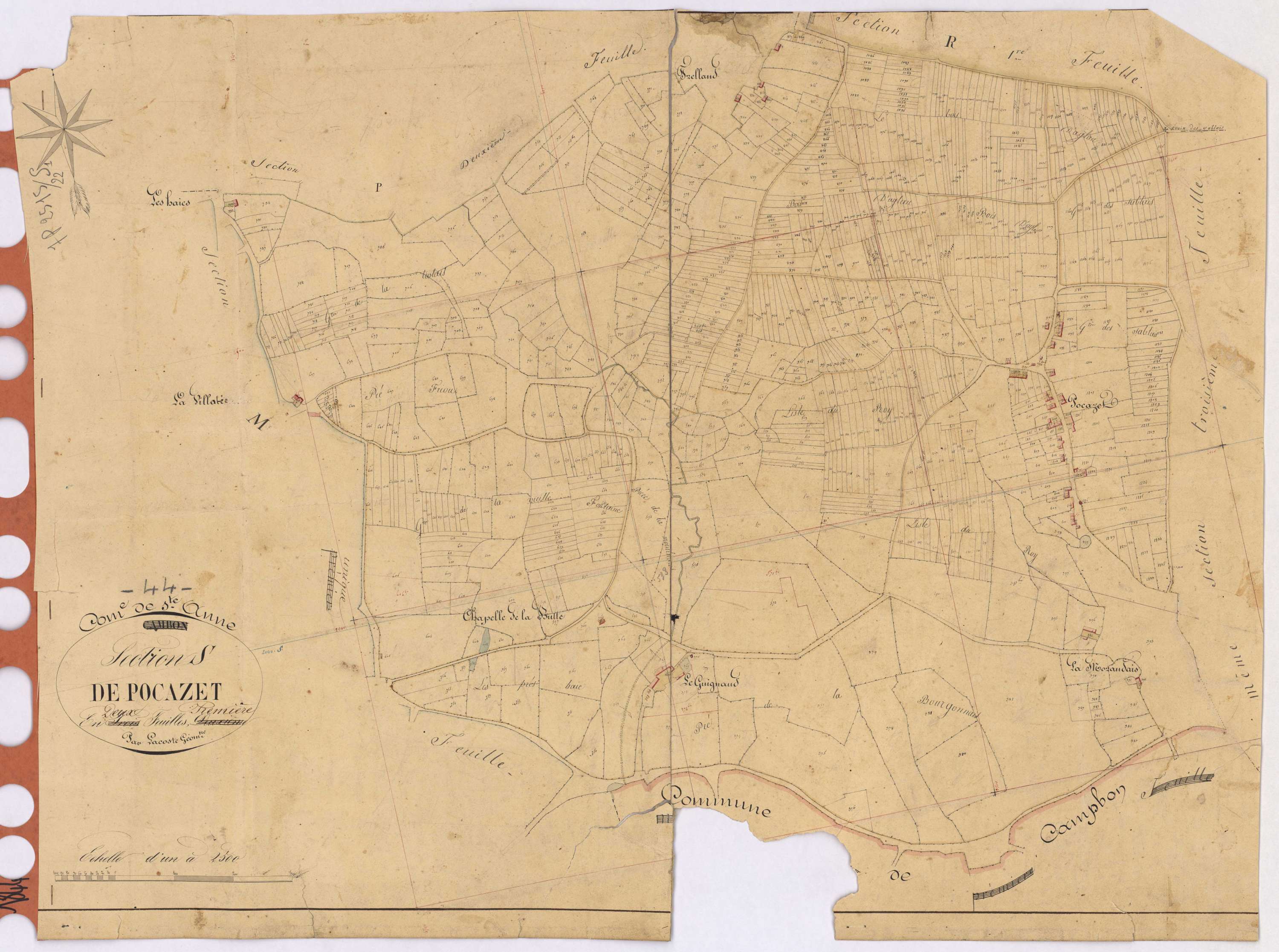 Sainte-Anne-sur-Brivet - Section S1 Pocazet (section de)