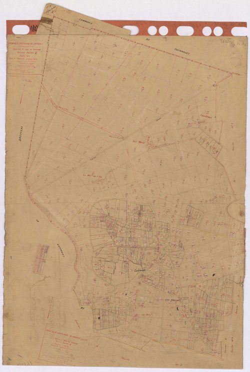 Sainte-Anne-sur-Brivet - Section A1 A2 Coisnongle (section de) ; 1-176 ; 177-670