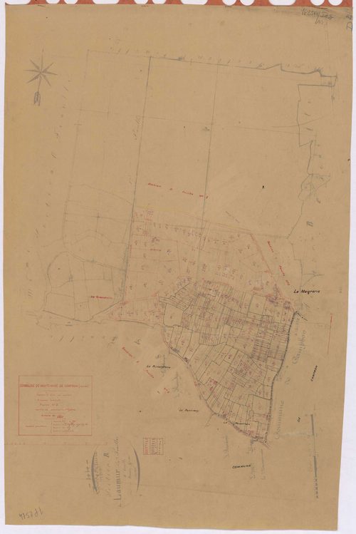 Sainte-Anne-sur-Brivet - Section D2 Laumur (section de) ; 375-969