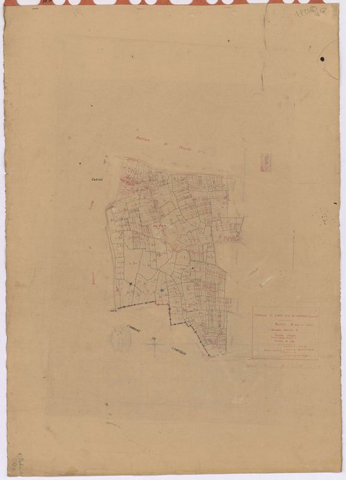 Sainte-Anne-sur-Brivet - Section G Cotret (section de) ; 1-892