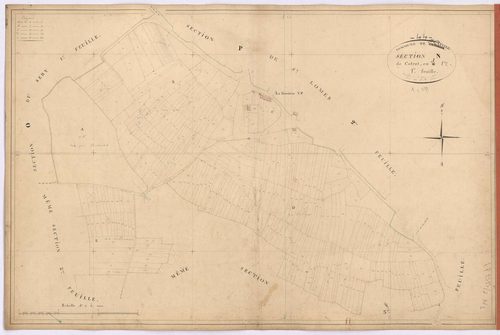 Sainte-Anne-sur-Brivet - Section N1 Cotret (section de)