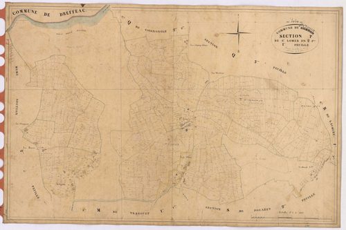 Sainte-Anne-sur-Brivet - Section P1 Saint-Lomer (section de)