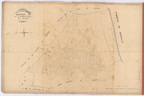 Sainte-Anne-sur-Brivet - Section P2 Saint-Lomer (section de)
