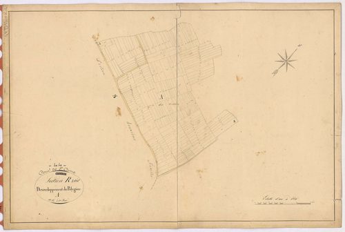 Sainte-Anne-sur-Brivet - Section R1 (développement) Laumur (section de) ; développement de diverses parcelles