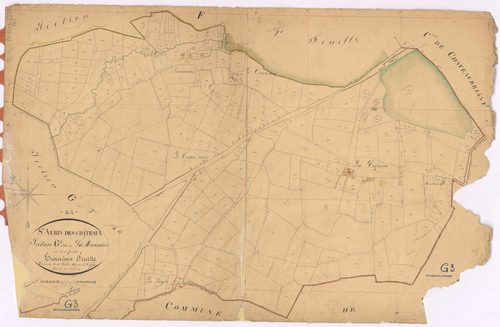 Saint-Aubin-des-Châteaux - Section G3 Morinais (section de La) ; 942-1220
