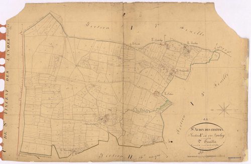 Saint-Aubin-des-Châteaux - Section I2 Brulais (section du) ; 492-1067