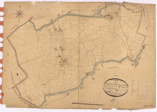 Saint-Aubin-des-Châteaux - Section J2 Chapelle (section de La) ; 404bis-1041