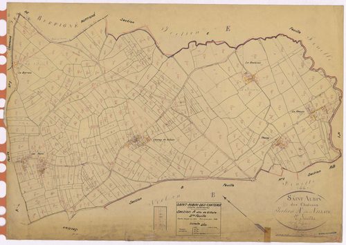 Saint-Aubin-des-Châteaux - Section A2 Villate (section de La) ; 374-778