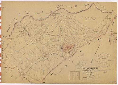 Saint-Aubin-des-Châteaux - Section C Souchais (section des) ; 1-300