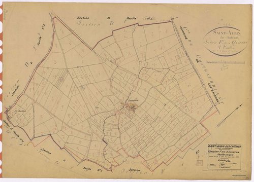 Saint-Aubin-des-Châteaux - Section F Loizelière (section de) ; 1-273