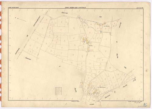 Saint-Aubin-des-Châteaux - Section AC 1-160