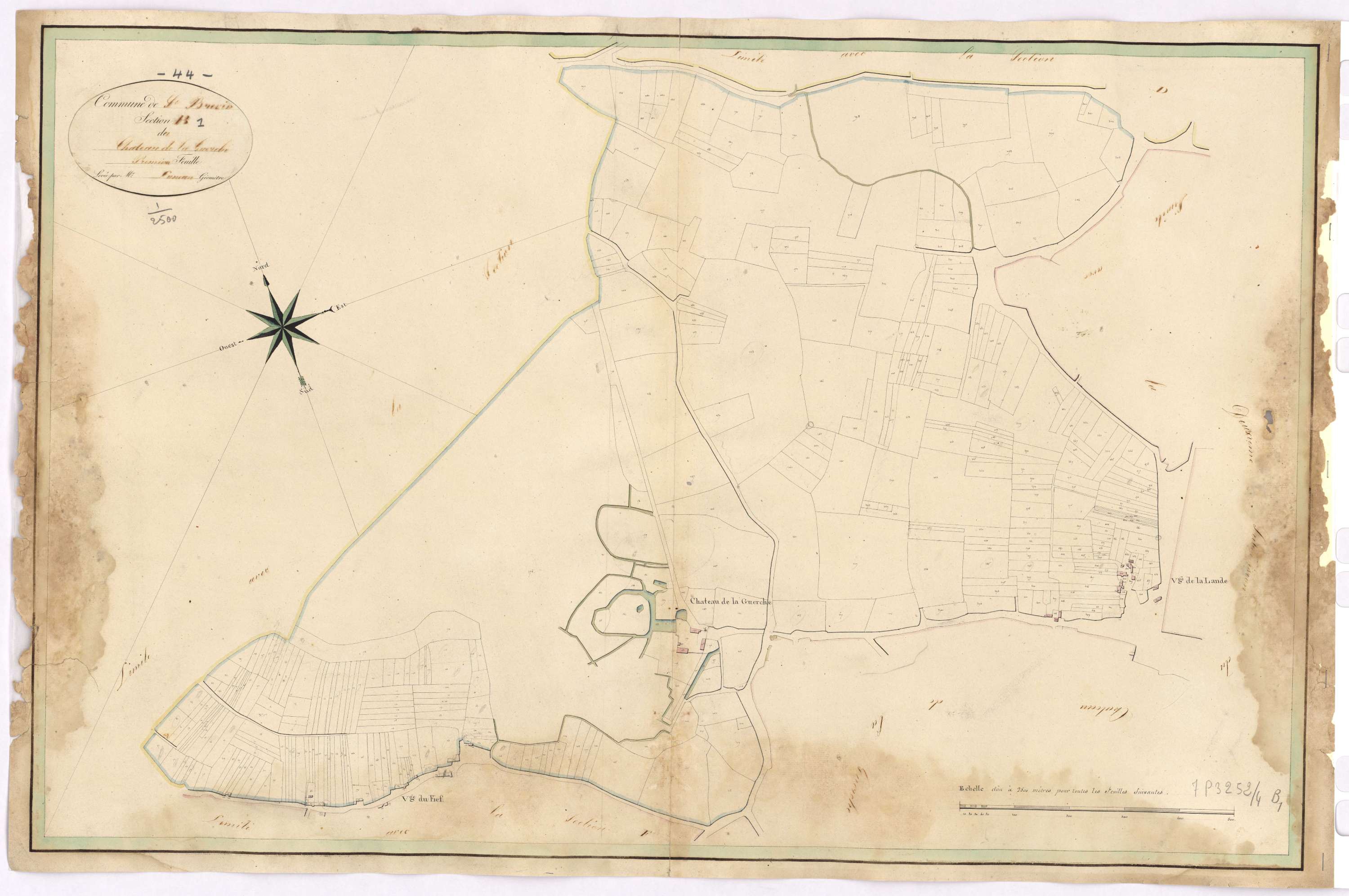 Saint-Brevin-les-Pins - Section B1 Château de La Guerche (section du)