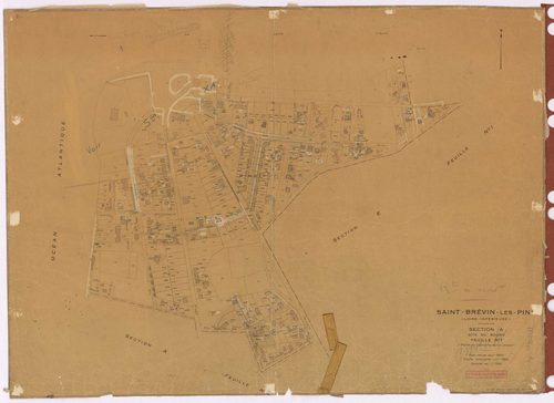 Saint-Brevin-les-Pins - Section A1 Bourg (section du) ; 1-189