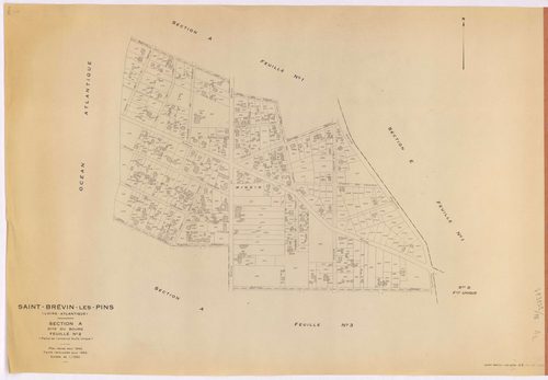 Saint-Brevin-les-Pins - Section A2 Bourg (section du) ; 190-498