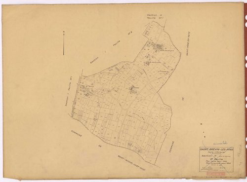 Saint-Brevin-les-Pins - Section H2 Boivre (section du) ; 205-525