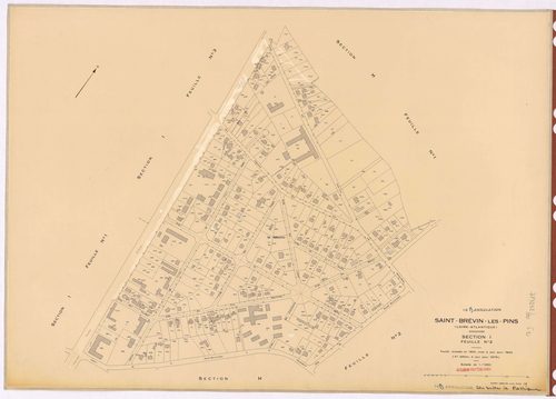 Saint-Brevin-les-Pins - Section I2 Ermitage (section de l') ; 101-174