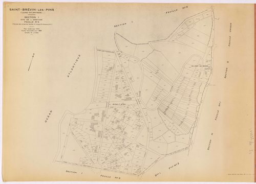 Saint-Brevin-les-Pins - Section I4 Ermitage (section de l') ; 288-463