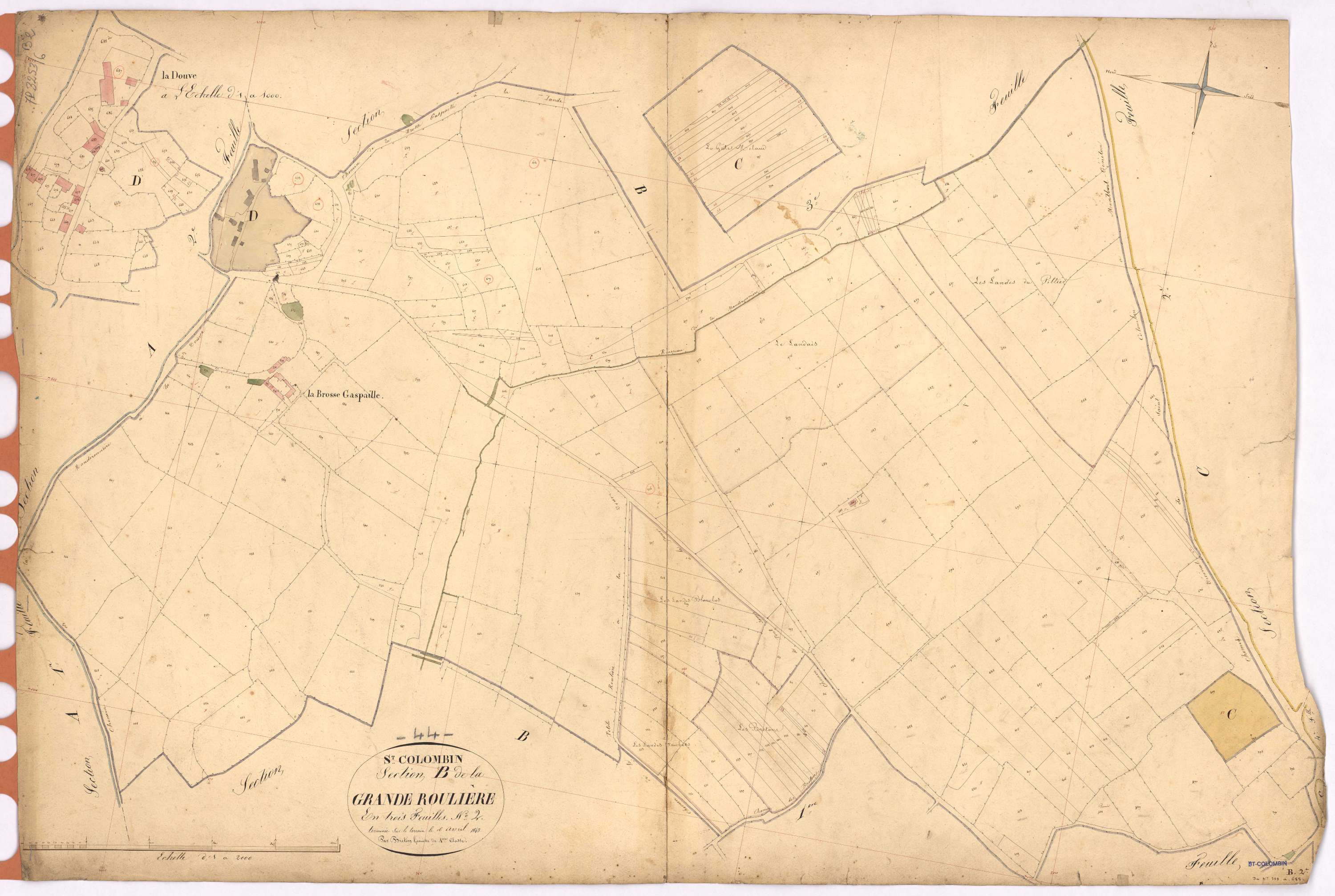 Saint-Colomban - Section B2 Grande Roulière (section de La)