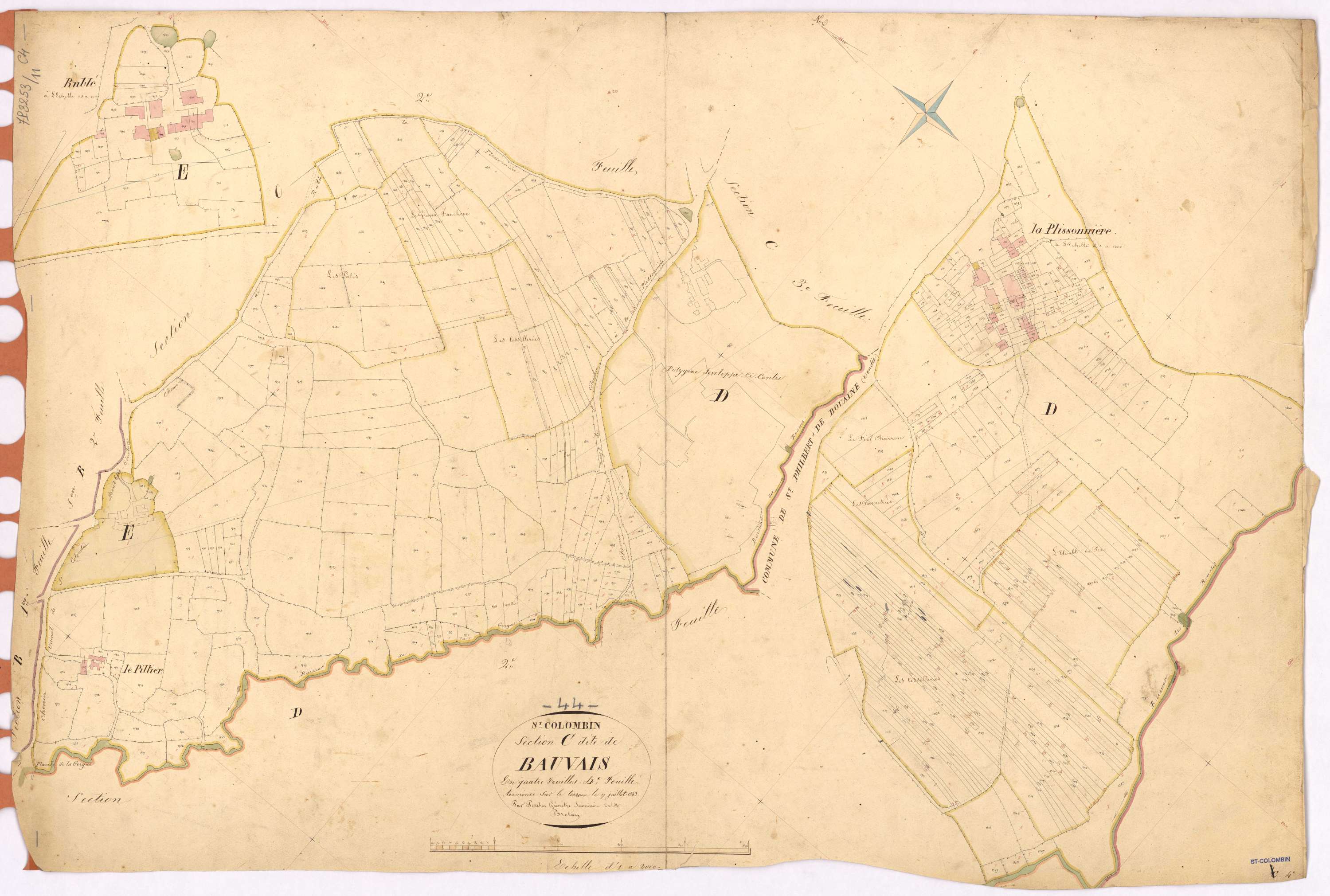 Saint-Colomban - Section C4 Bauvais (section de)