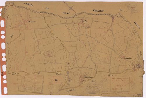 Saint-Colomban - Section E3 E4 Racinoux (section de) ; 393-484 ; 485-690