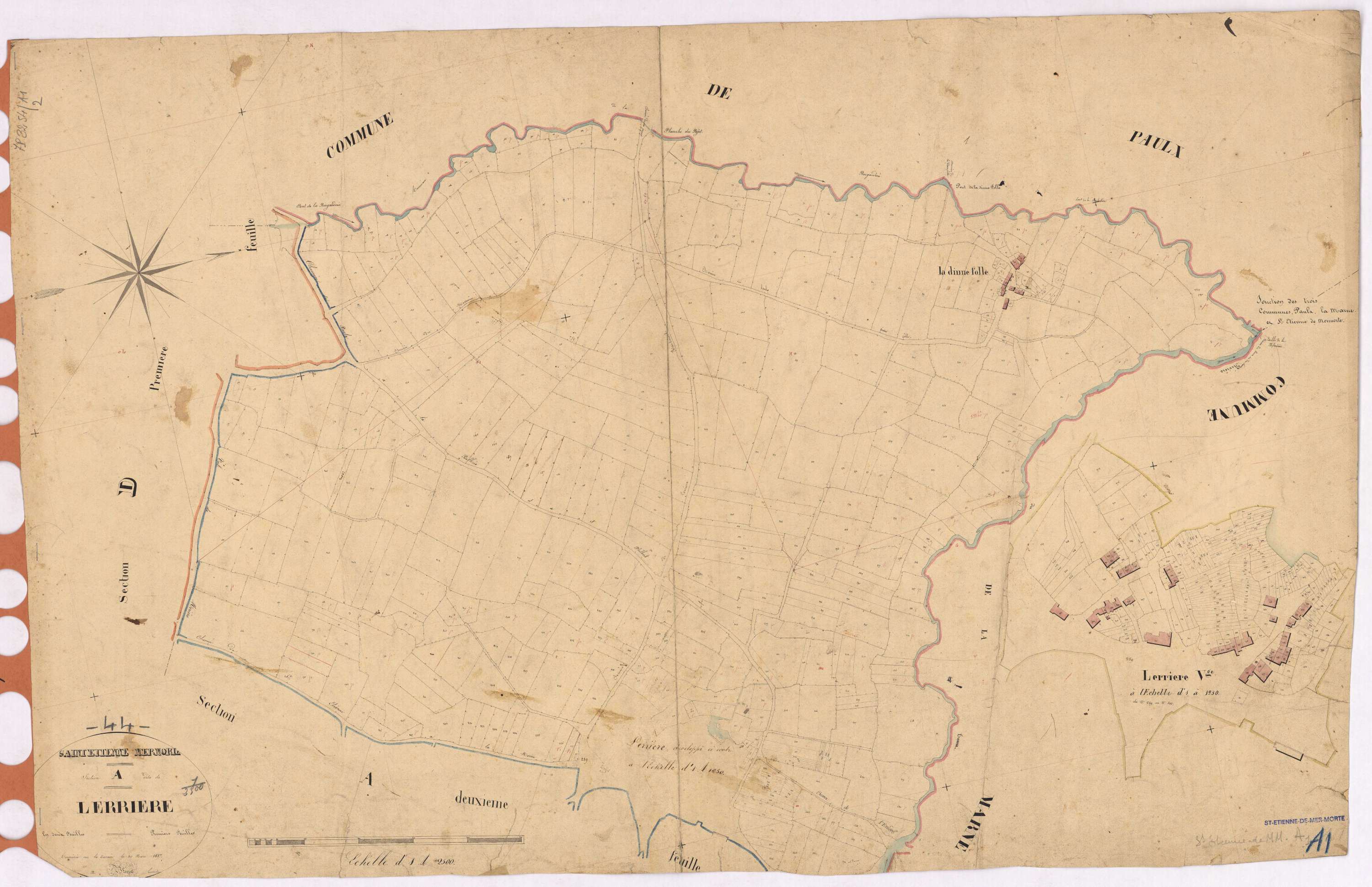Saint-Étienne-de-Mer-Morte - Section A1 Lerrière (section de)