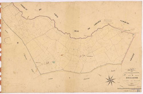 Saint-Étienne-de-Mer-Morte - Section B3 Poullerie (section de La)