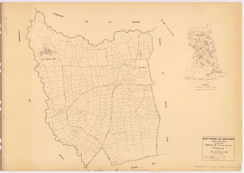 Saint-Étienne-de-Mer-Morte - Section A1 Lerrière (section de) ; 1-431