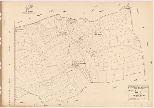 Saint-Étienne-de-Mer-Morte - Section C1 Rondelière (section de La) ; 1-403