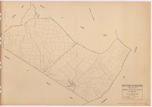 Saint-Étienne-de-Mer-Morte - Section C3 Rondelière (section de La) ; 594-792
