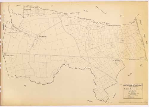 Saint-Étienne-de-Mer-Morte - Section D2 Caratrie (section de La) ; 447-793