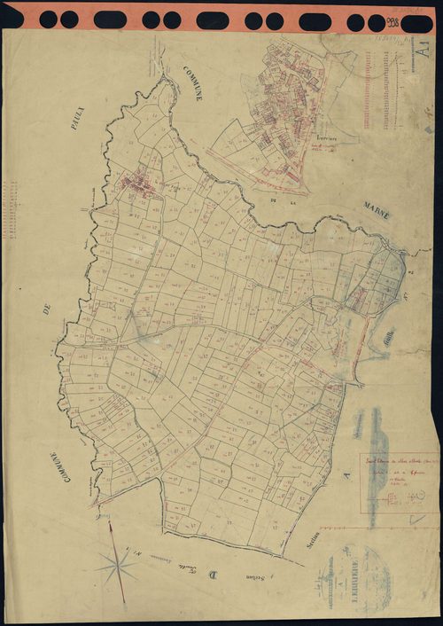 Saint-Étienne-de-Mer-Morte - Section A1 Lerrière (section de) . 1-431