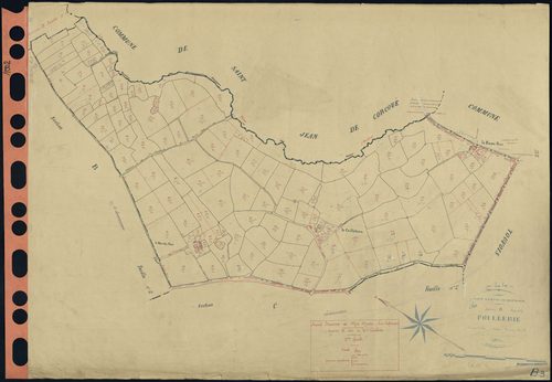 Saint-Étienne-de-Mer-Morte - Section B3 Poullerie (section de La) . 660-802