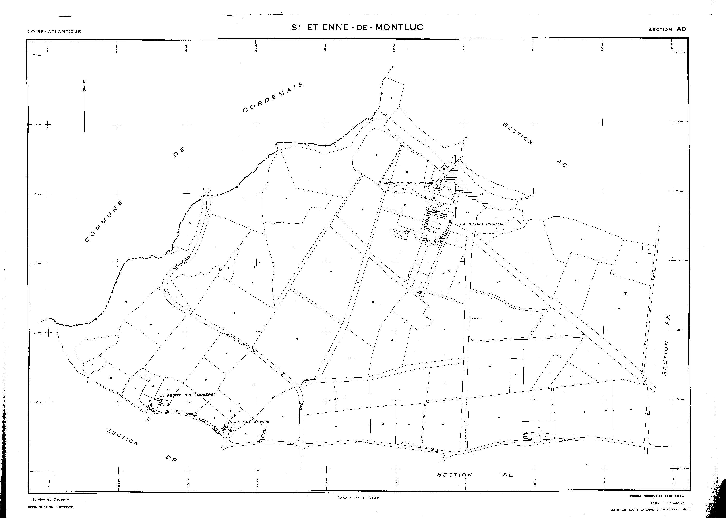 Saint-Étienne-de-Montluc - AD